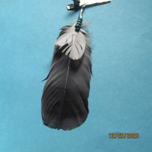 Dove Feather Hair Clip
